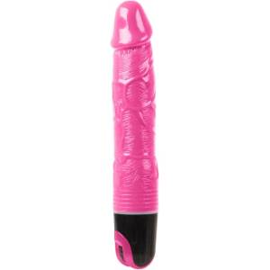 LyBaile Реалистичен релефен вибратор розов Baile