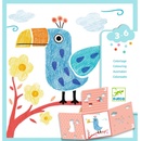 Djeco Vyfarbovanie s 3-dielnymi šablónami