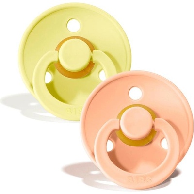 Bibs Colour kaučuk 2ks Sunshine Peach Sunset 130265