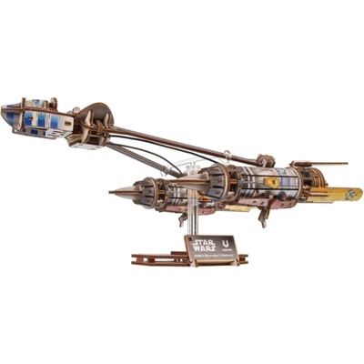 UGEARS 3D puzzle Star Wars: Závodný klzák Anakin Skywalker 240 ks
