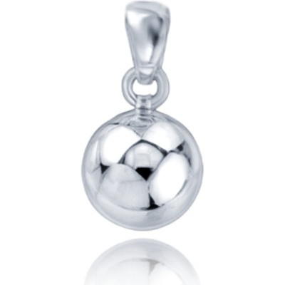 MINET JMG0048WSP00 Zlatý přívěs z bílého zlata půl kulička