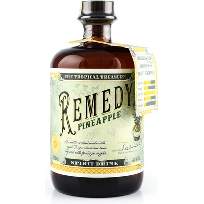 Remedy Pineapple 40% 0,7 l (holá láhev)