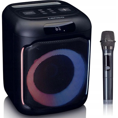 Lenco PA 100 AUX Bluetooth USB KARAOKE LED MIKROFON 100W