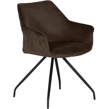 Carmen Трапезен стол kendal - кафяв bf 2