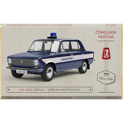 CHOCO POLA VAZ 21011 „Žiguli“ Veřejná bezpečnost mléčná 250 g