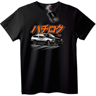 NOONEBRAND Тениска AE86 Хачироку - 2XL, White