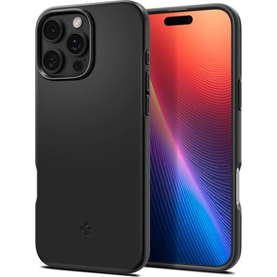 Spigen Гръб Spigen Thin Fit MagSafe за iPhone 16 Pro - Черен