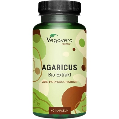 Vegavero Organic Agaricus 600 mg [60 капсули]