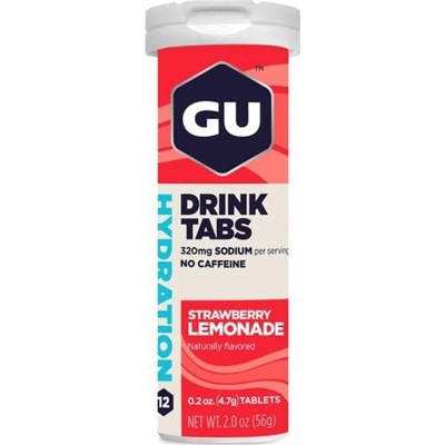 GU Energy Таблетки Energy GU Hydration Drink Tabs 54 g Strawberry 124916