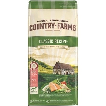 Country Farms Classic Adult Dog Salmon 12 kg