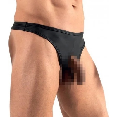 Svenjoyment Мъжки стрингове с отвори за пенис и тестиси Damien, XL