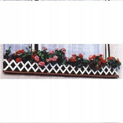 Ceramicus GARTEN zahradní okno 75 cm bílé