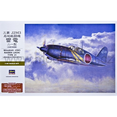 Hasegawa Mitsubishi J2M3 Raiden Jack Type 21 1:32