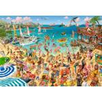 Castorland - Puzzle Art collection: Fun by the Sea - 1 000 piese