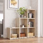 MIRJAN 24 Етажерка за книги TRIO 108x105 см кафяв (MJ0082)