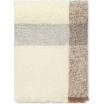 Elvang Lava Одеяло 130 x 190 см, бежово-сиво (60017-IMG)