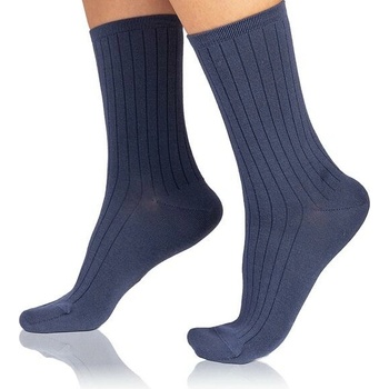 Bellinda FANCY RIB MODAL SOCKS BE495912 modrá