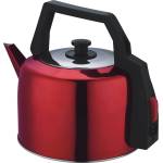 Lamarque Електрическа кана lamarque ek-3148, Мощност 2000w, Капацитет от 4.1 л, Корпус от неръждаема стомана, Двойна защита, Червен металик (el-73148) Електрически кани