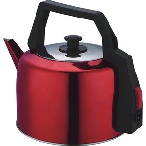 Lamarque Електрическа кана lamarque ek-3148, Мощност 2000w, Капацитет от 4.1 л, Корпус от неръждаема стомана, Двойна защита, Червен металик (el-73148) Електрически кани