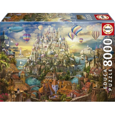 EDUCA Město snů 8000 dílků