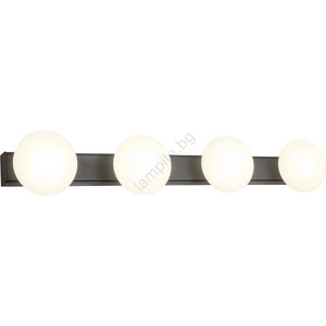 Redo Group 01-4311 - LED таванно осветително тяло за баня OVUM 4xLED/5W/230V IP44 черно (UN2134)