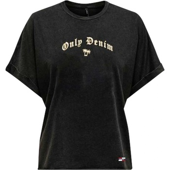 ONLY Тениска onlpamela s/s fold up tee cs jrs