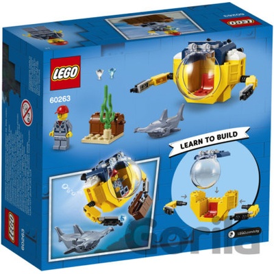 LEGO® City 60263 Oceánska miniponorka