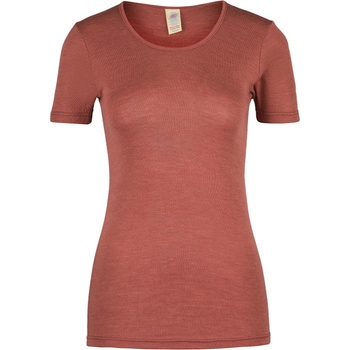 Engel Дамско копринено термобельо Engel Women's Undershirt S/S Merino base layer - Copper - размер 42/44 (EU) (114-0819-0914)