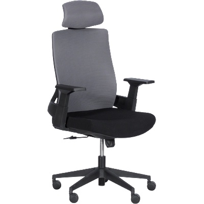 Президентски офис стол Carmen 7544 - черен (3520354)