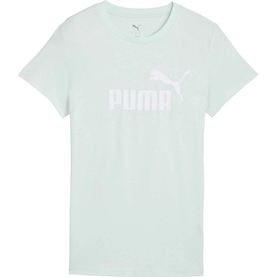 Puma Dámske tričko ESSENTIALS NO.1 LOGO TEE svetlo zelená biela