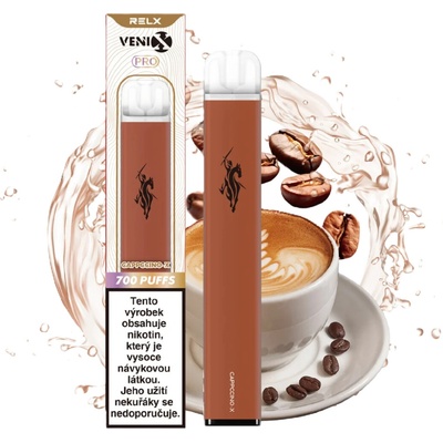 Venix Pro Cappccino 18 mg 700 potáhnutí – Zboží Dáma