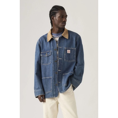 Levis Džínsové BERKLEY CHORE COAT Modrá