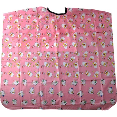 DUKO-EXIM DUKO Růžová dětská pláštěnka na stříhání vlasů Kačenky