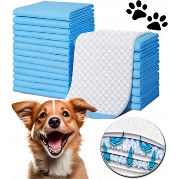 Purlov 21601 Tréningové absorpčné podložky pre psov 60 x 60 cm 100 ks