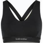 icebreaker Merino 125 Cool-Lite Sprite термо сутиен с раменни гърбове черен