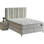 Carmen Тапицирана спалня с матрак mini moonlight 160 х 200 - крем 01 (3560261)