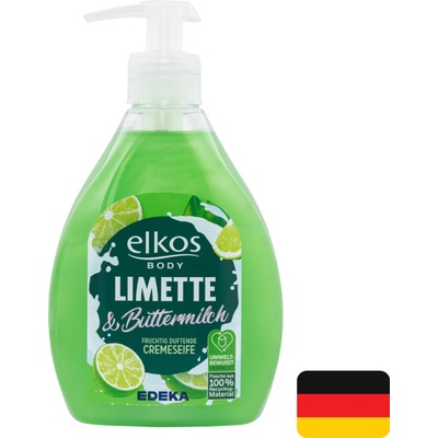 Elkos Limetka & Podmáslí tekuté mýdlo s dávkovačem 500 ml