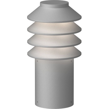 Louis Poulsen Градинска лампа Bysted LED 3000K със закрепване с шпилка без адаптер S сива (5747405730)