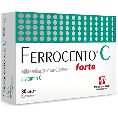 PharmaSuisse FERROCENTO forte C 30 tablet
