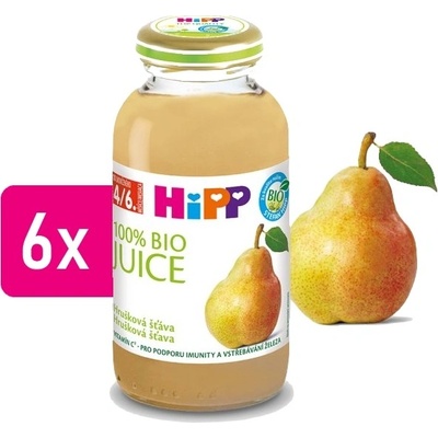 HiPP BIO Hrušková 6 x 200 ml – Sleviste.cz