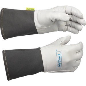Weldas SOFTouch 10-1004 - Заваръчни ръкавици от козя кожа | EN 12477 Тип B | KEVLAR® (10-1004)
