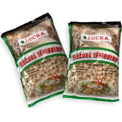 Lucka Cestoviny ryžové kolienka bez lepku 300 g