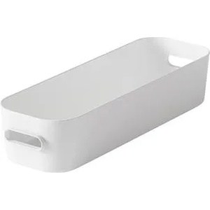 SMARTSTORE Пластмасова кутия за съхранение, 1, 3 литра, SMARTSTORE "Compact Slim", бяла 11210 (11210)