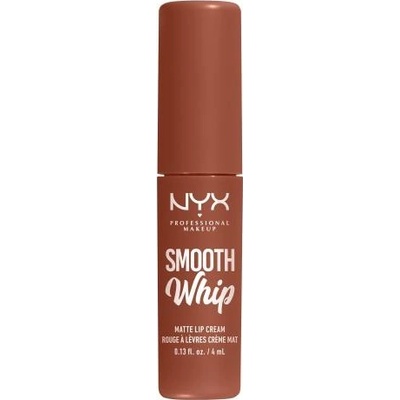 NYX Professional Makeup Smooth Whip Matte Lip Cream rúž s našlehanou texturou pro dokonalé vyhlazení rtů 06 Faux Fur 4 ml