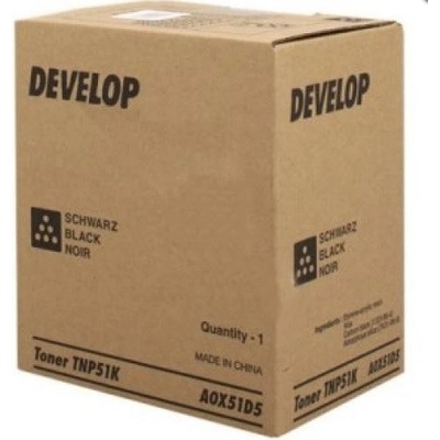 Konica Minolta Тонер касета DEVELOP TNP51K, Black, ineo+ 3110, A0X51D5, 5000 k (A0X51D5)