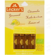 Lecker´S Bio citrónový olej 4 x 2 ml