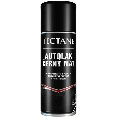Den Braven Tectane Autolak černý mat 400 ml