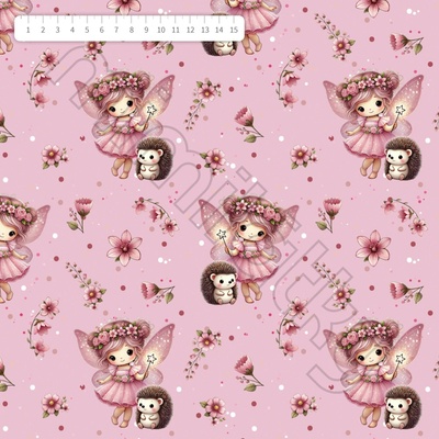 Víla a ježek teplákovina by MIMI [supreme]