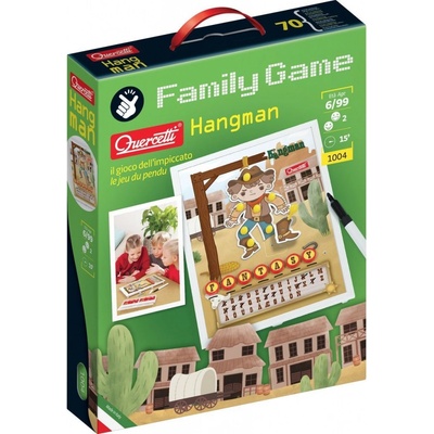 Quercetti Family Game Hangman Oběšenec
