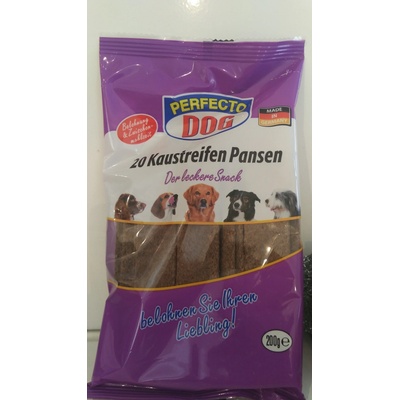 Perfecto Dog plátky Hovězí s hovězím bachorem 20 ks 200 g – Zboží Mobilmania